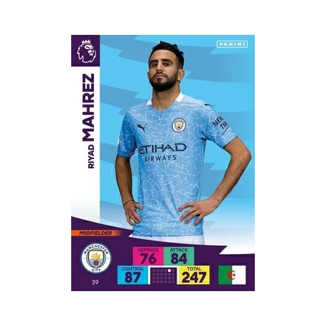 Riyad Mahrez Manchester City 39