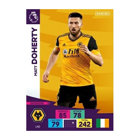Matt Doherty Wolverhampton Wanderers 140