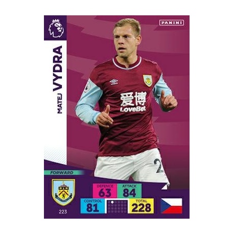 Matej Vydra Burnley 223