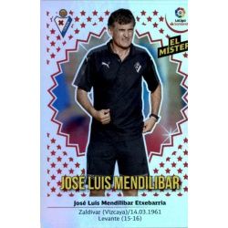 José Luis Mendilibar Eibar 14 Escudos – Entrenadores 2018-19