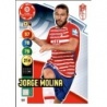 Soccer Trading Card Of Jorge Molina Granada Adrenalyn XL Liga Santander 2020-21