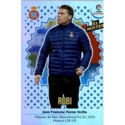 Rubi Espanyol 16 Escudos – Entrenadores 2018-19