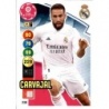 Soccer Trading Card Of Carvajal Real Madrid Adrenalyn XL Liga Santander 2020-21