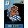 Soccer Trading Card Of Escudo Real Sociedad Adrenalyn XL 2020-21 Liga Santander