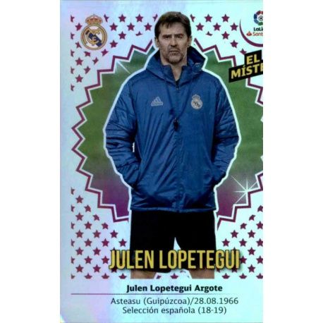 Julen Lopetegui Real Madrid 28 Escudos – Entrenadores 2018-19