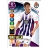 Soccer Trading Card Of Toni Villa Valladolid Adrenalyn XL Liga Santander 2020-21