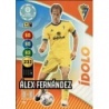 Soccer Trading Card Of Álex Fernández Ídolo Adrenalyn XL 2020-21 Liga Santander