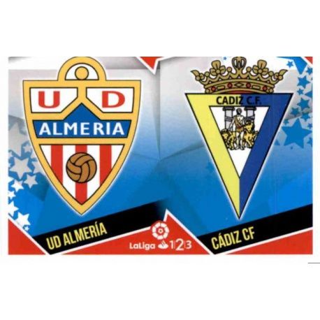 Almeria / Cádiz Liga 123 2 Escudos Liga 123 2018-19