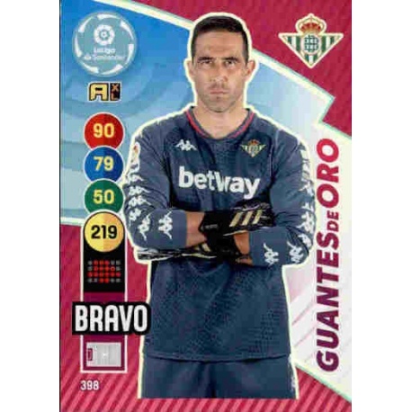 Claudio Bravo Guantes de Oro Betis 398