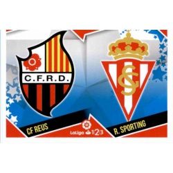 Reus Deportiu / Sporting Liga 123 10 Escudos Liga 123 2018-19