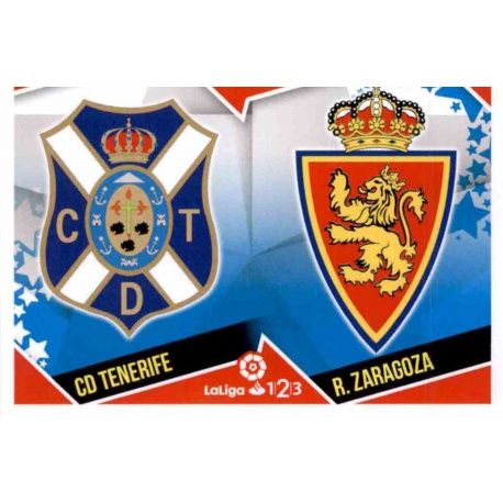 Tenerife / Zaragoza Liga 123 11 Escudos Liga 123 2018-19