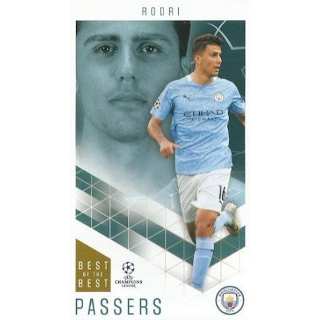 Rodri Manchester City Passers 26