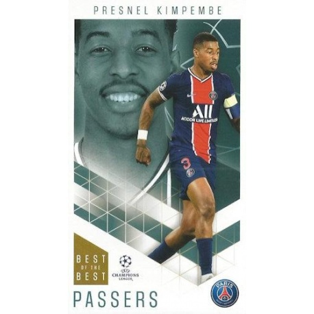 Presnel Kimpembe Paris Saint-Germain Passers 28