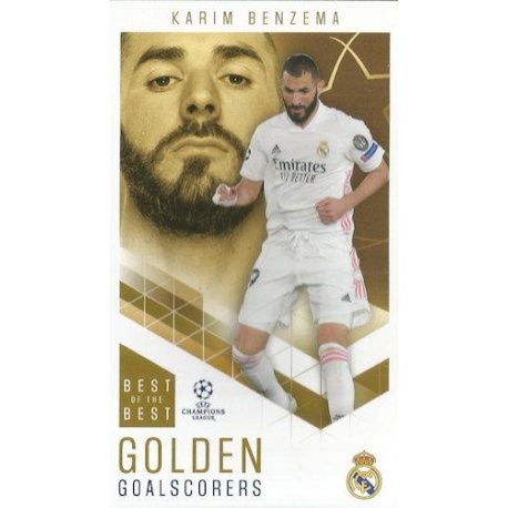 Karim Benzema Real Madrid Golden Goalscorers 99