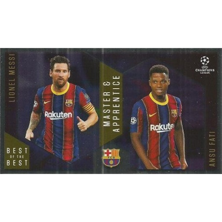 Lionel Messi / Ansu Fati Barcelona Master Apprentice 133