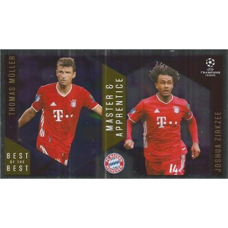 Thomas Müller / Joshia Zirkzee Bayern Munchen Master Apprentice 134