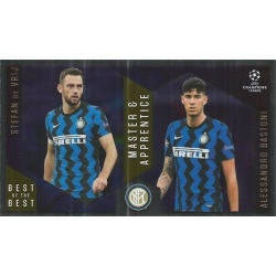 Stefan de Vrij / Alessandro Bastoni Inter Milan Master Apprentice 135