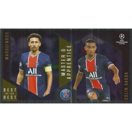 Marquinhos / Colin Dagba Paris Saint-Germain Master Apprentice 138