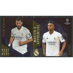 Karim Benzema / Rodrygo Real Madrid Master Apprentice 140