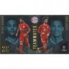 Oferta Trading Cards Serge Gnabry / Leroy Sané Bayern Munchen Topps Ucl Best Of The Best