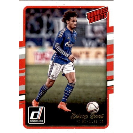 Leroy Sane Donruss Debuts