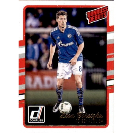 Leon Goretzka Donruss Debuts