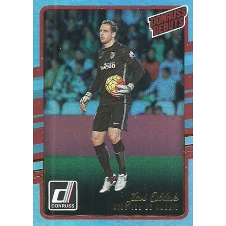 Jan Oblak Donruss Debuts Silver