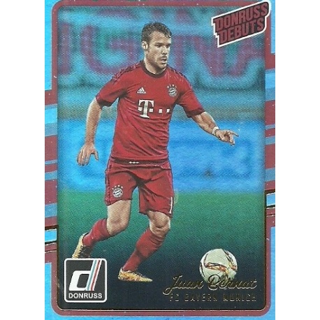 Juan Bernat Donruss Debuts Silver