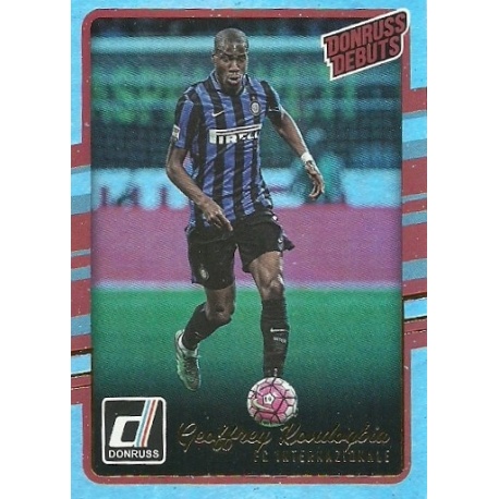 Geoffrey Kondogbia Donruss Debuts Silver