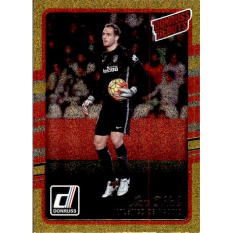 Jan Oblak Donruss Debuts Gold