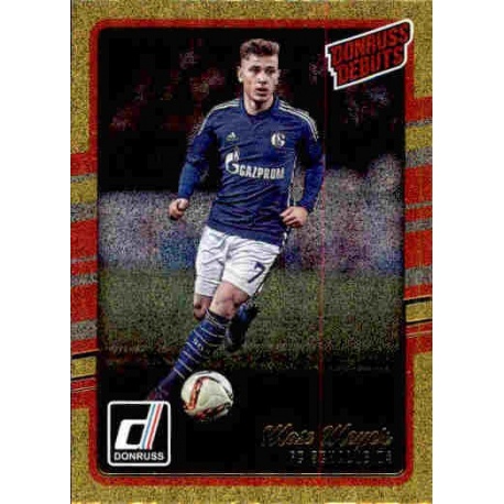 Max Meyer Donruss Debuts Gold