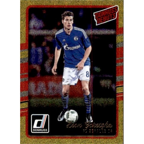 Leon Goretzka Donruss Debuts Gold