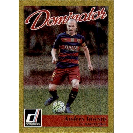 Andres Iniesta Dominator Gold