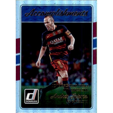 Andres Iniesta Accomplishments Holographic
