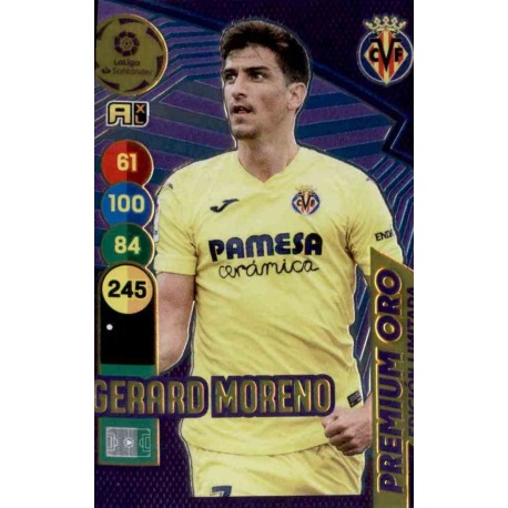 Gerard Moreno Edición Limitada Premium Oro Villarreal