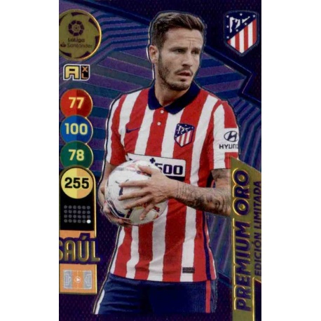 Saúl Edición Limitada Premium Oro Atlético Madrid