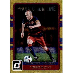 Andres Iniesta Production Line Gold