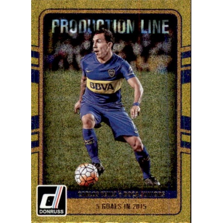 Carlos Tevez Production Line Gold