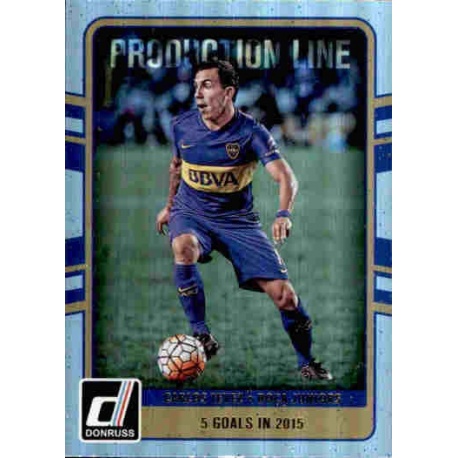Carlos Tevez Production Line Holographic
