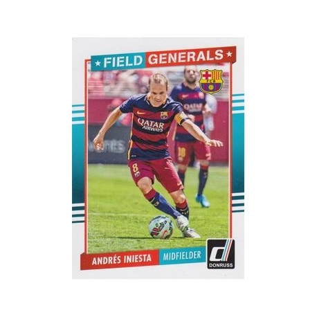 Andres Iniesta Field Generals