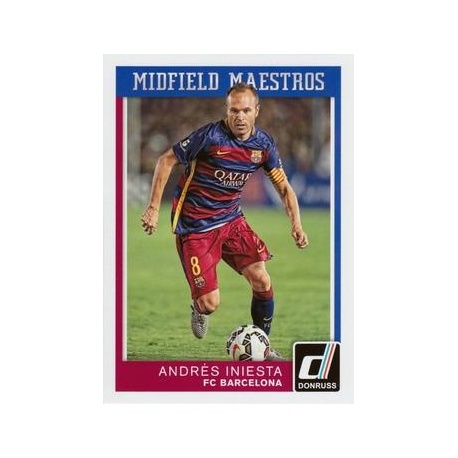 Andres Iniesta Midfield Maestros