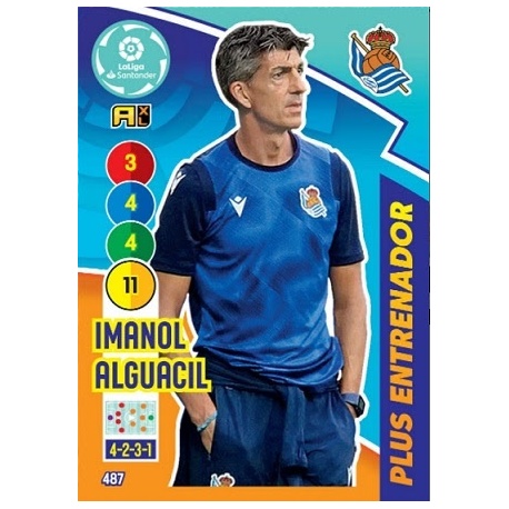 Imanol Alguacil Plus Entrenador Real Sociedad 487