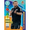 Soccer Trading Card Of Sergio González Plus Entrenador Adrenalyn XL 2020-21 Liga Santander