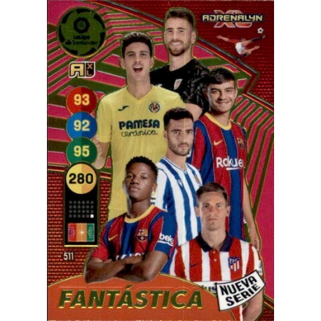 Cromos de Fútbol Card Fantástica Adrenalyn XL 2020-21 Liga Santander