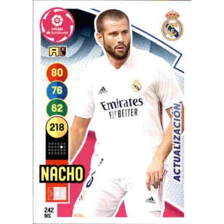 Nacho Fichas Bis Real Madrid 242 Bis