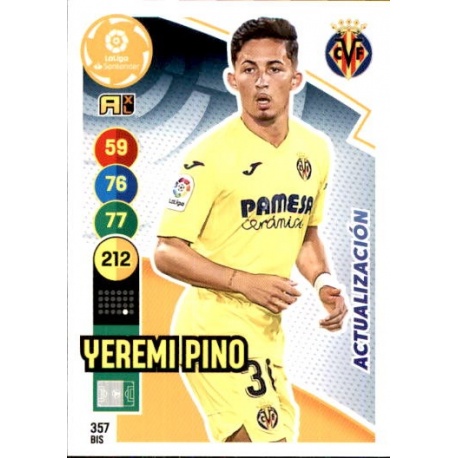 Yeremi Pino Fichas Bis Villarreal 357 Bis