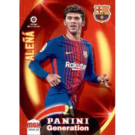 Aleñá Panini Generation Barcelona 105 Megacracks 2018-19