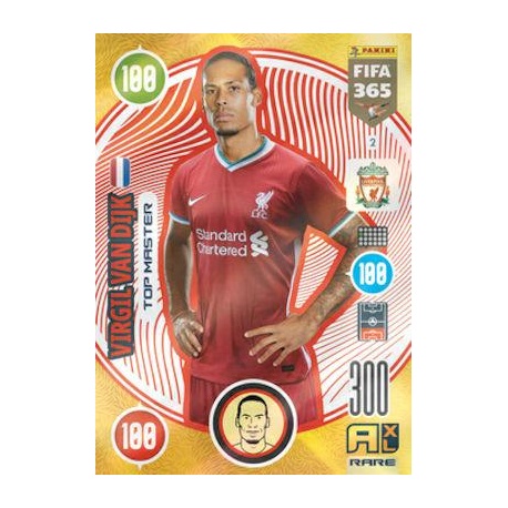 Virgil van Dijk Rare Liverpool 2