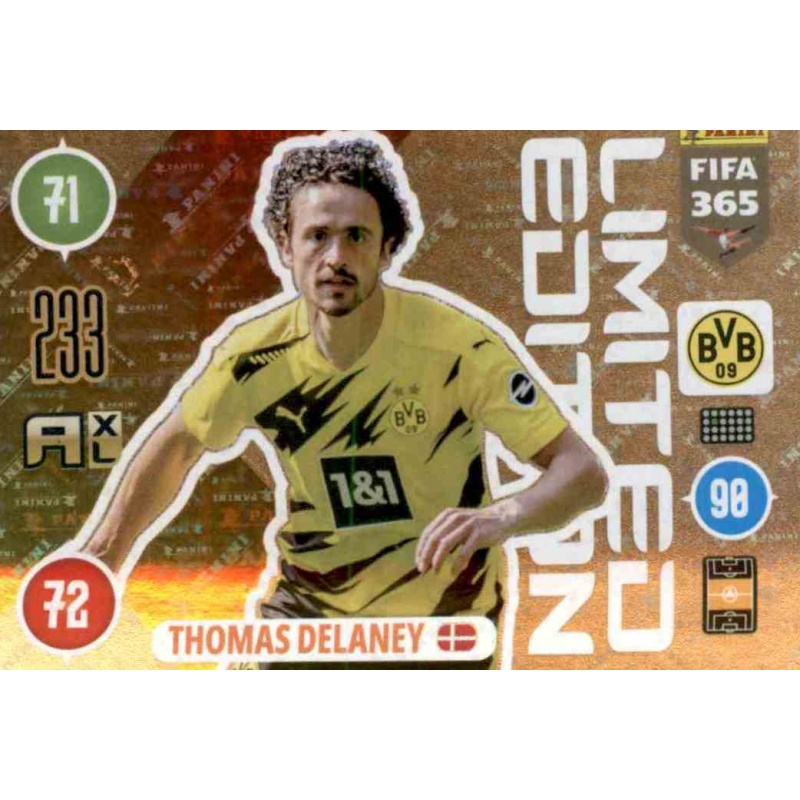 Borussia Dortmund Sammelkarten Topps Thomas Delaney 