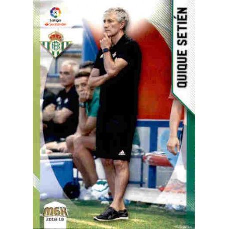 Quique Setien Betis 130 Megacracks 2018-19